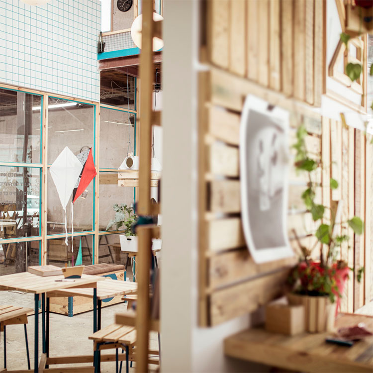 Einlick in die Schreinerei